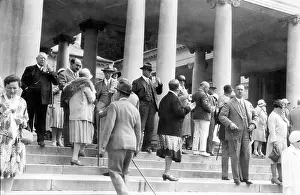 Lazne: Spa visitors in Marianske Lazne
