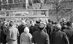 Muscovites: Space flight of Yu.Gagarin