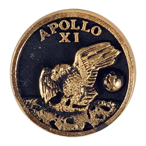 Rejoining: Space Memorabilia - Apollo XI lapel pin