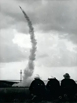 Altitudes: Space rocket launch in Cuxhaven, Germany
