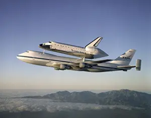 Customized: Space shuttle Atlantis atop the a customized ?