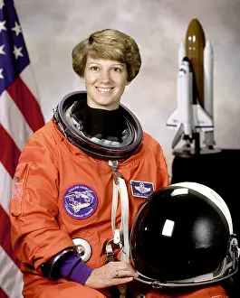 Spacesuits: Space Shuttle Commander Eileen Collins was ?