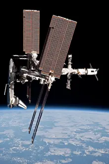 Modular: Space Shuttle Endeavor docked to the International ?