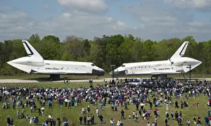 Shuttles: Space shuttles Enterprise(left) and Discovery ?