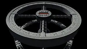 Rendition: Space station from 2001: A Space Odyssey