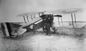 Spad: SPAD XIII aft, (on the ground)