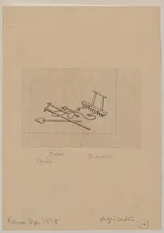 Flail: Spade, flail, harrow