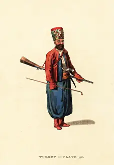 Georgian Era: Spahi or cavalry man of the Ottoman Empire