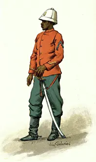 Senegalese: Spahi soldier from Senegal