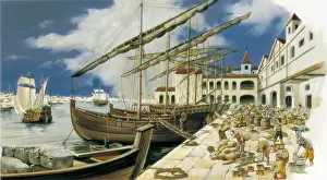 Mercantile: Spain, 16th - 17th c. Overseas Trade between