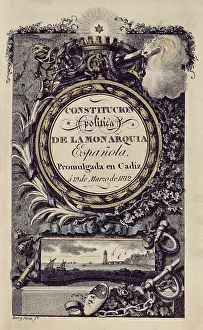 Constitutions: Spain (1812). Constitution of Cadiz (19th March