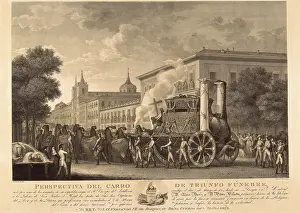 Daoiz: Spain (1814). Move of the corpses of Luis Daoiz