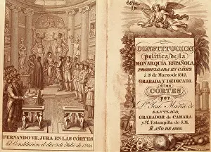 Constitutions: Spain (1820-1823). Liberal Triennium. Constitucion