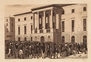 Prim: Spain (1843). Juan Prim i Prats talking to the