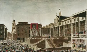 Excuted: Spain (18th c.). Inquisition. Auto-da-Fe in Valladolid