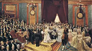 Cristina: Spain (1902). Alfonso XIII, together with Maria
