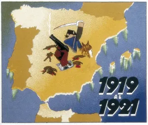 Generalitat: Spain (1919-1921). Poster about the repression