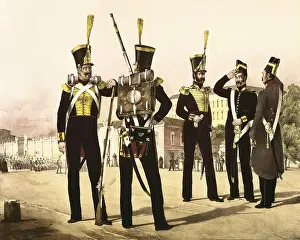 Espanol: Spain (19th c.). Provincial Hunters of the Royal