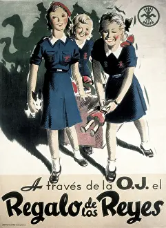 Falange: Spain (20th c.). Franco's dictatorship. Post-war