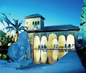 Alhambra: Spain. The Alhambra. Tower of the Ladies