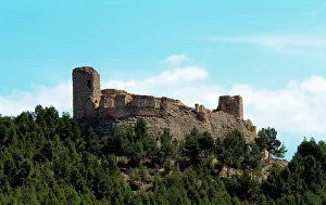 Centenary: Spain. Aragon. Calatayud. Castle and walls of the complex of