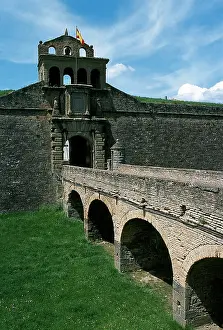 Moat: Spain. Aragon. Jaca. The Citadel (16th century)