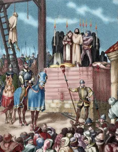 Pray: Spain. Aragon. Reign of Philip II. New tortures in Zaragoza
