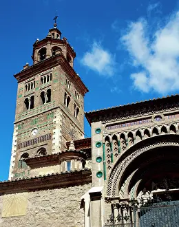 Mudejar: Spain. Aragon. Teruel. Cathedral. Mudejar (12th-13th centuri
