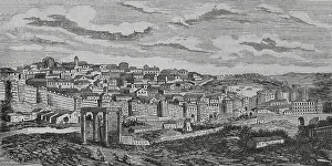 Vieja: Spain, Avila. General view of the city
