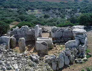 1400: Spain, Balearic Islands, Menorca, Alaior. Torre d'en Galmes