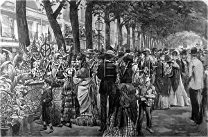 Rambla: SPAIN/BARCELONA 1875