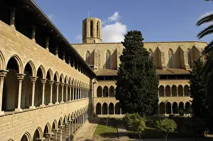 Convents: SPAIN. Barcelona. Monastery of Pedralbes. Monastery