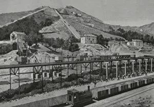 Exploitation: Spain, Basque Country, Biscay. Somorrostro mines