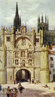 Puerta: SPAIN/BURGOS/S MARIA