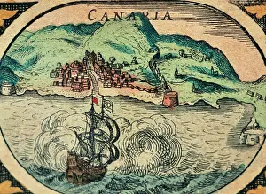 Navigating: Spain. Canary Islands. 17th century