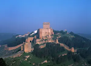 Castile: Spain. Castile-La Mancha. Castle of Alarcon. 8th century