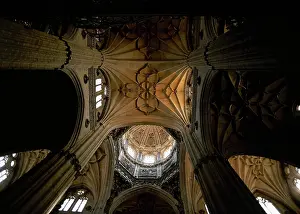 Vault: Spain. Castile and Leon. Salamanca. New Cathedral. 16th-18th