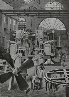 Industrialisation: Spain, Catalonia, Barcelona. Assembly section