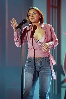 Musics: SPAIN. Chenoa. Spanish singer. 22/12/2002
