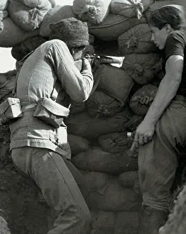 Militiamen: SPAIN. CIVIL WAR. INTERIOR