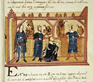 Proposing: Spain. Crown of Aragon. 13th c. Facsimile of