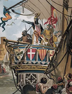Espanolas: Spain. Crown of Aragon. Conquest of Majorca (1232)