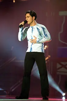 Musics: SPAIN. David Bustamante. Spanish singer. 21/02/2002