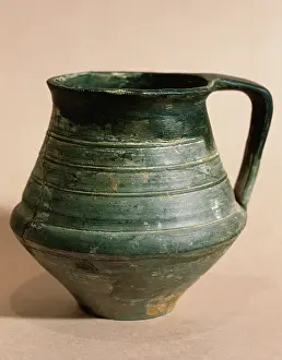 Pere: Spain. Early Iron Age (500-38 BC). Grey Ceramic jar. Cervera