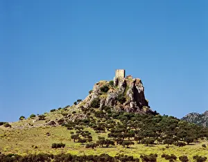 Extremadura: Spain. Extremadura. Almorchon. Castle. 15th century