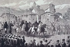 Borbon: Spain. First Carlist War. Expedition of the pretender