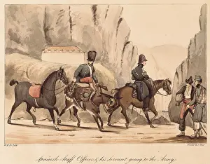 Banditry: Spain. First Carlist War. Spanish officer and