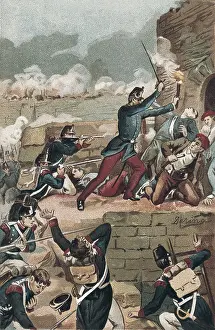 Solsona: Spain. First Carlist War. Storming of Solsona