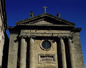 1788: Spain. Galicia. Santiago de Compostela. Church of Capilla de