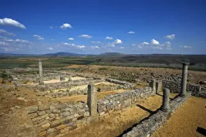 Soria: SPAIN. Garray. View of the Celtiberian-Roman